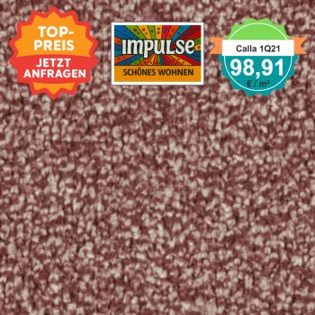 Vorwerk Calla Teppichboden – Farbe 1Q21 fraise – Produktbild